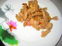「DIY美食」蒜苔炒肉做法图解7)