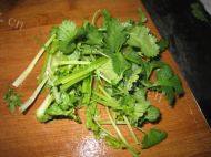 家常菜香菜拌牛肉做法图解2)
