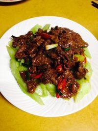 家常菜小炒牛肉