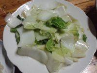 质嫩的清炒大白菜
