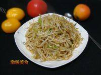 家常菜素炒绿豆芽