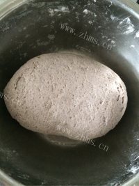 自制黑米馒头做法图解2)