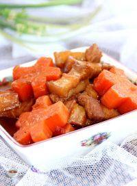 家常胡萝卜红烧肉