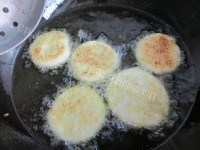 自制豆沙糯米饼做法图解10)