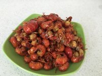 美味的麻辣虾球