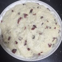 新颖的蔓越莓蒸发糕做法图解6)