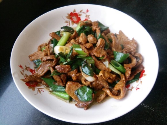 易做的大葱炒肉