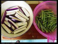 美味的茄子炒豆角做法图解2)