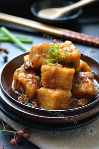 家常菜肉末豆腐