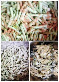 简易的蒸豆角做法图解3)