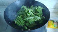 家常菜蒜蓉油麦菜做法图解6)