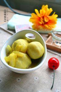 家常菜咖喱鱼丸