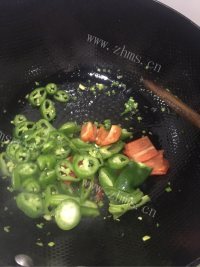 美味的杏鲍菇辣炒肉片做法图解10)