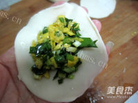好吃的春韭蛋皮煎饺#多效护做法图解7)