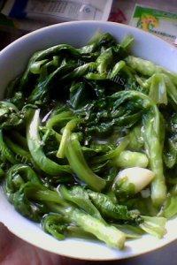 迷人的清炒生菜