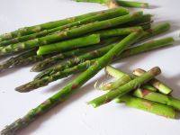 芦笋白玉菇做法图解2)