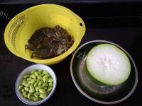 河蟹冬瓜汤做法图解1)
