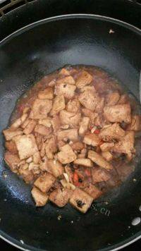 香浓的煎豆腐做法图解8)