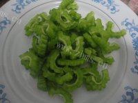 香鲜至极的肉末苦瓜做法图解2)