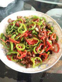 家常菜辣椒炒肉