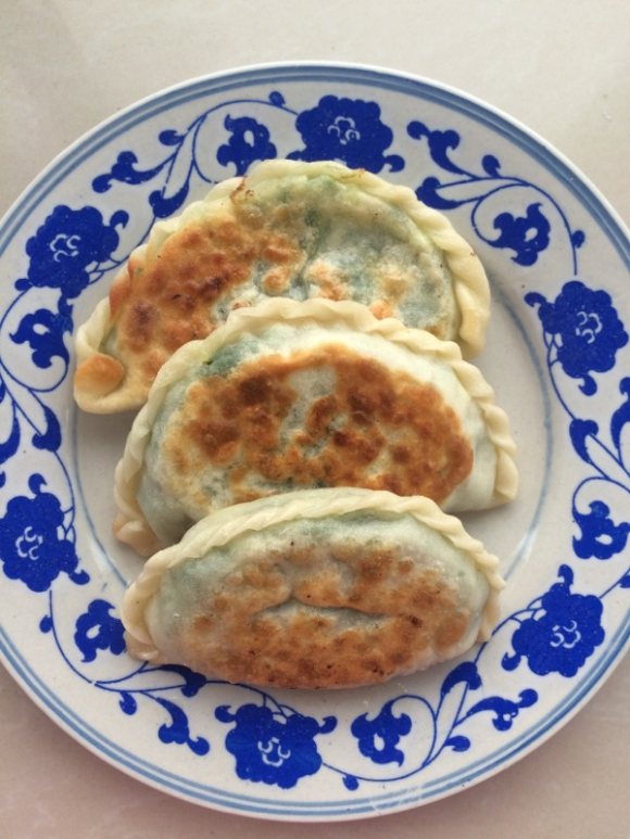 清爽可口的韭菜盒子