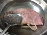 家常菜白切猪肚做法图解4)
