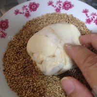 自制芝麻酱烧饼做法图解11)