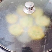 自制虾皮角瓜松饼的做法图解八
