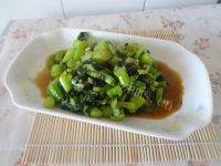 好味的蚝油菜心做法图解8)