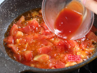 DIY西红柿牛腩做法图解4)
