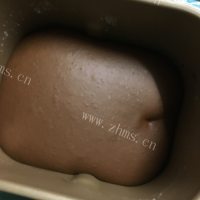 美味的麻薯可可软欧做法图解3)