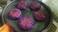 自己做的紫薯饼