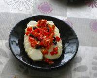 「DIY美食」剁椒蒸芋头做法图解5)