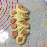 美味的香肠面包做法图解12)