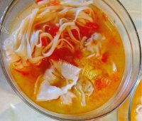 美味的馄饨面做法图解10)