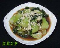 家常菜蒜蓉油菜