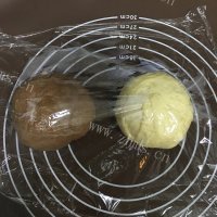 自制可可双色吐司做法图解8)