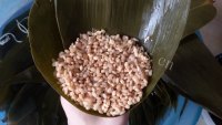 好吃的酱香排骨粽做法图解5)