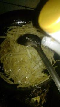 健康美食炒土豆丝做法图解5)