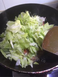 美味的茄汁包菜做法图解6)