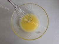 爱上橙味糯米戚风蛋糕做法图解3)
