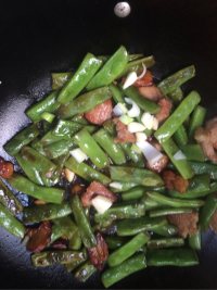 家常菜干煸四季豆