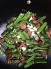 家常菜干煸四季豆