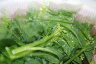 家常菜芥兰炒牛肉做法图解2)