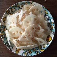 简单的简炒莲藕片做法图解2)