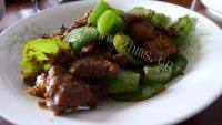 美味的黑椒牛肉