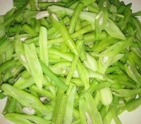 家常菜炒豆角做法图解1)