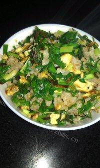 韭菜蛋炒饭