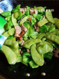 家常菜扁豆角炒肉做法图解11)