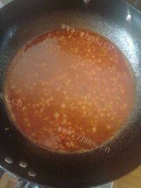 美味的香菇肉酱面做法图解4)